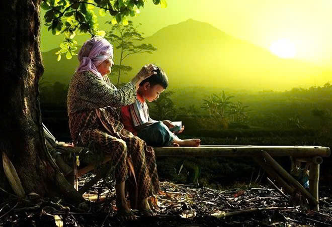 Hương bồ kết của ngoại