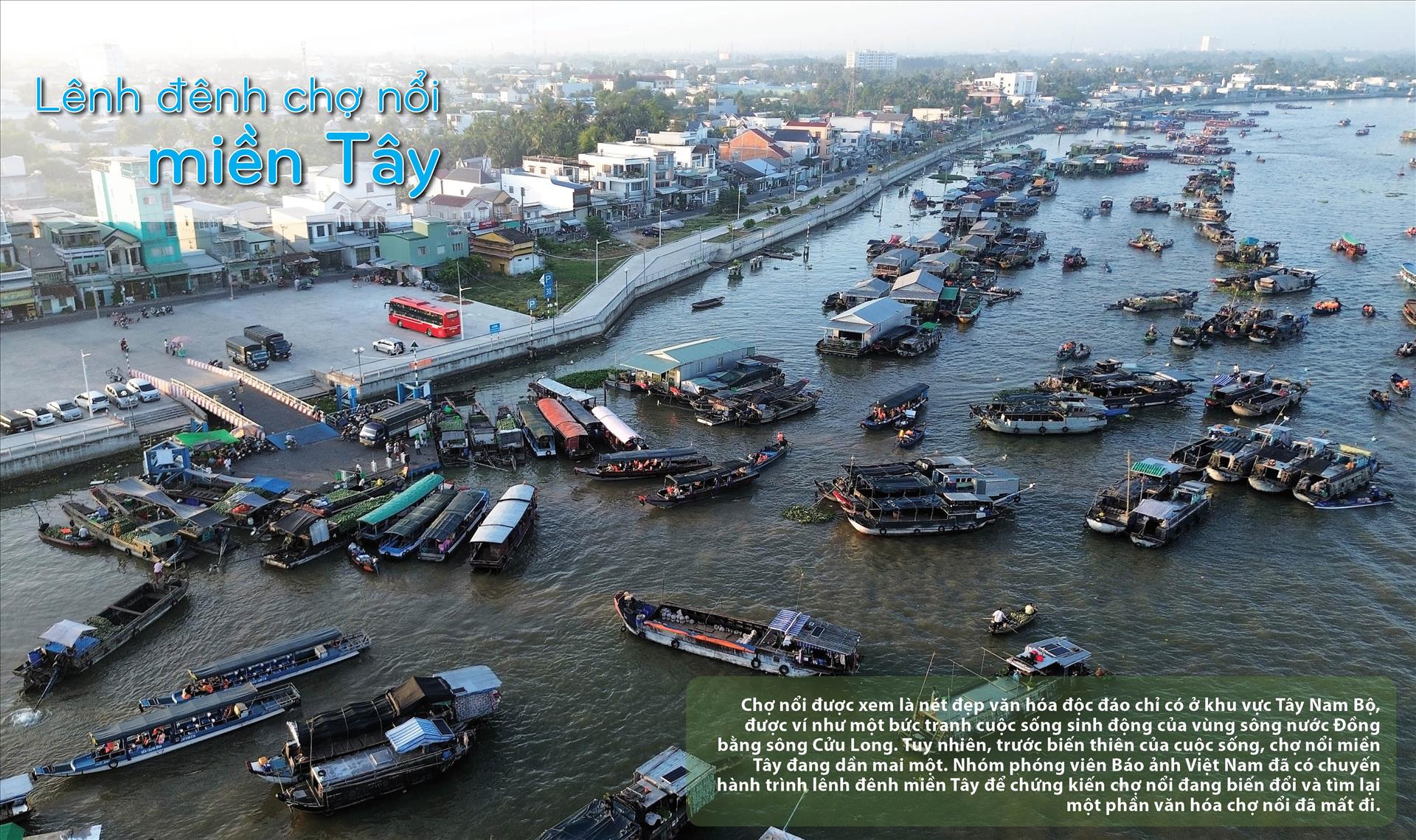 Lênh đênh chợ nổi miền Tây