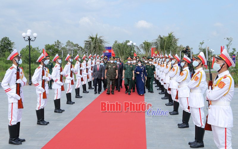 Ấn tượng lễ khánh thành Cụm công trình lưu niệm hành trình cứu nước của Thủ tướng Campuchia Hun Sen tại Bình Phước