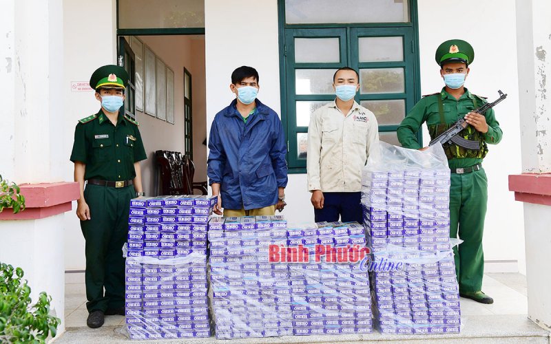 Bắt 6 vụ thuốc lá điếu nhập lậu cùng 1 ngày