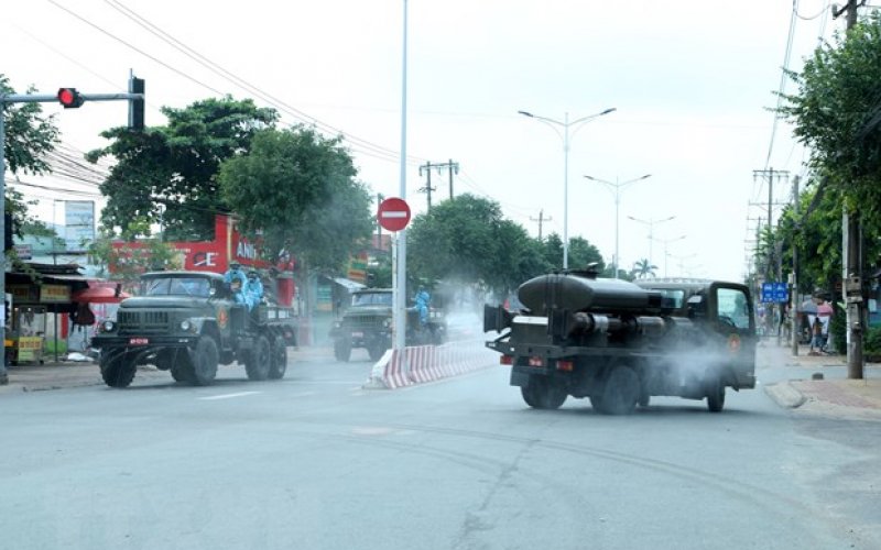 Bình Dương giãn cách xã hội thành phố Thuận An và thị xã Tân Uyên