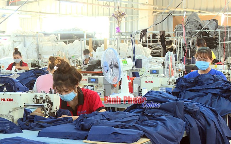 Bình Phước kiểm tra công tác phòng, chống dịch Covid-19 trong các doanh nghiệp