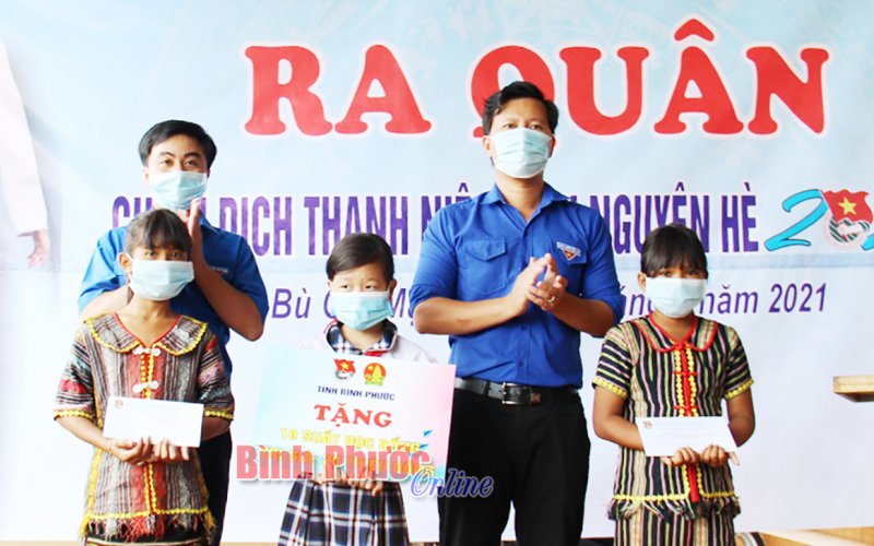 Bình Phước ra quân Chiến dịch thanh niên tình nguyện hè 2021