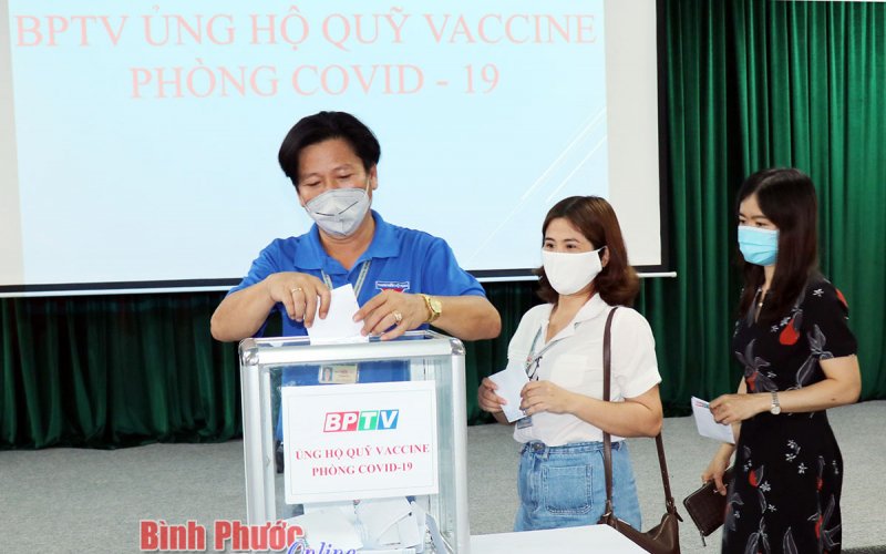 BPTV ủng hộ Quỹ vắc xin phòng Covid-19