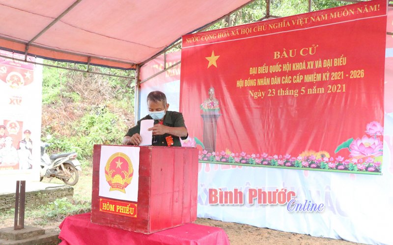 Bù Đăng bầu đủ 35 đại biểu HĐND huyện khóa VII