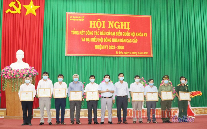 Bù Đốp bầu 32 đại biểu HĐND huyện nhiệm kỳ 2021-2026