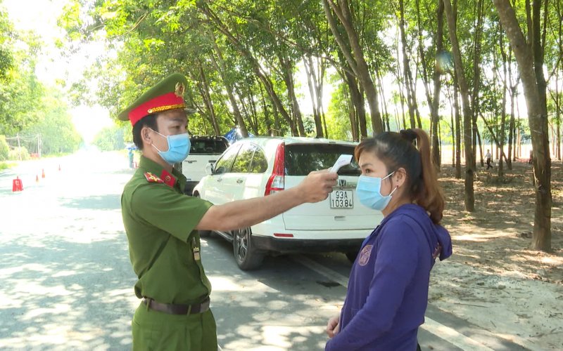 Chơn Thành kích hoạt lại 2 chốt kiểm soát dịch vùng giáp ranh với Bình Dương