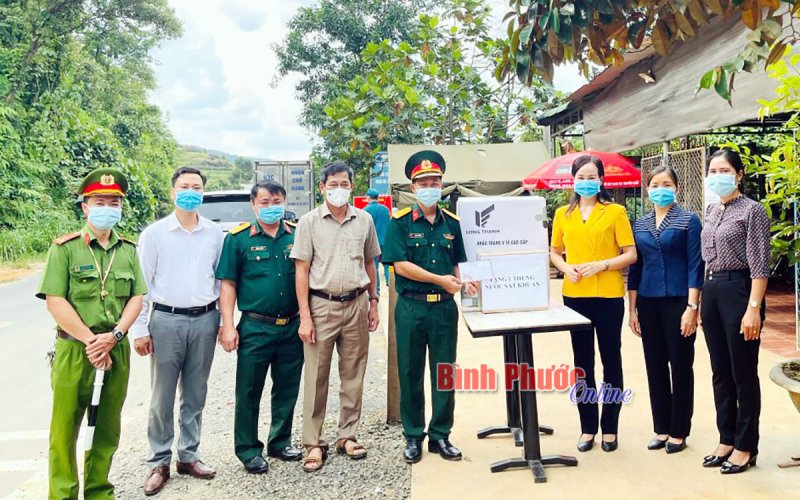 Chủ nhiệm Ủy ban Kiểm tra Tỉnh ủy kiểm tra công tác phòng, chống dịch tại huyện Bù Đăng