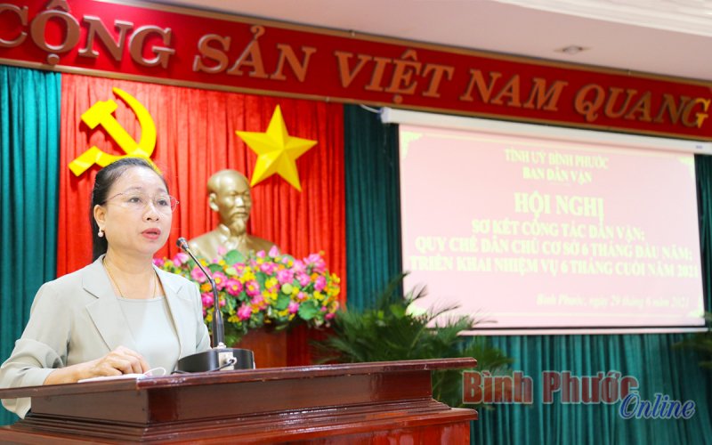 Công tác dân vận của hệ thống chính trị tiếp tục phát huy hiệu quả