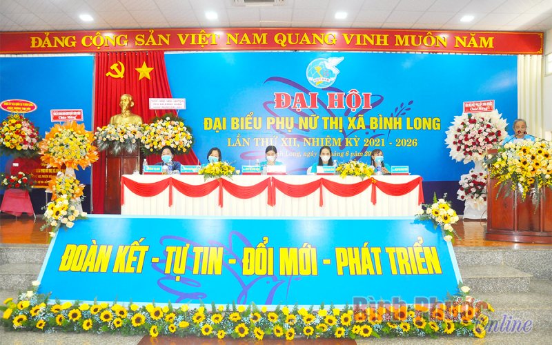 Đại hội điểm phụ nữ thị xã Bình Long nhiệm kỳ 2021-2026