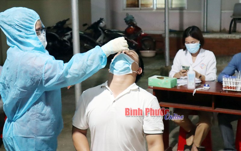 Đồng Xoài: 6 trường hợp F1 âm tính với Covid-19