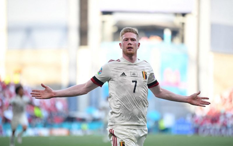 Kevin De Bruyne tỏa sáng đưa tuyển Bỉ vào vòng 1/8 EURO 2020