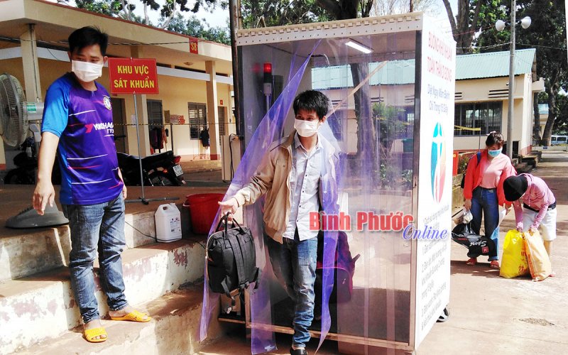 Lộc Ninh: Thêm 11 trường hợp hoàn thành cách ly y tế tập trung