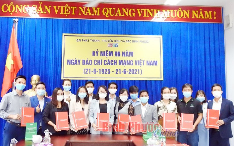 Tổ chức BNI Bombo Chapter chúc mừng BPTV nhân Ngày báo chí cách mạng Việt Nam