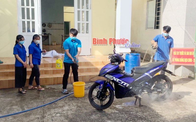 Tuổi trẻ Đồng Xoài gây quỹ phòng, chống dịch