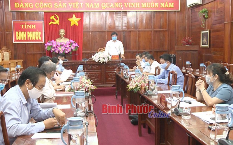 UBND tỉnh nghe báo cáo tiến độ tái cơ cấu, thoái vốn tại các doanh nghiệp