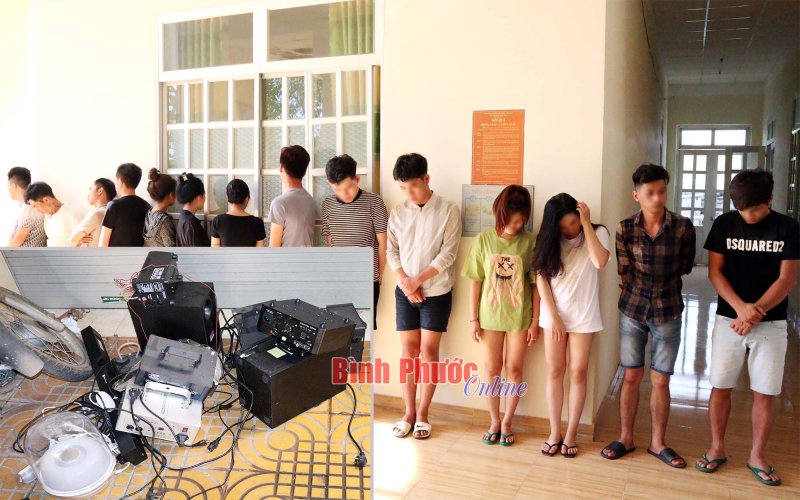 Bắt quả tang 14 nam, nữ thanh niên “bay lắc” trong căn nhà thuê