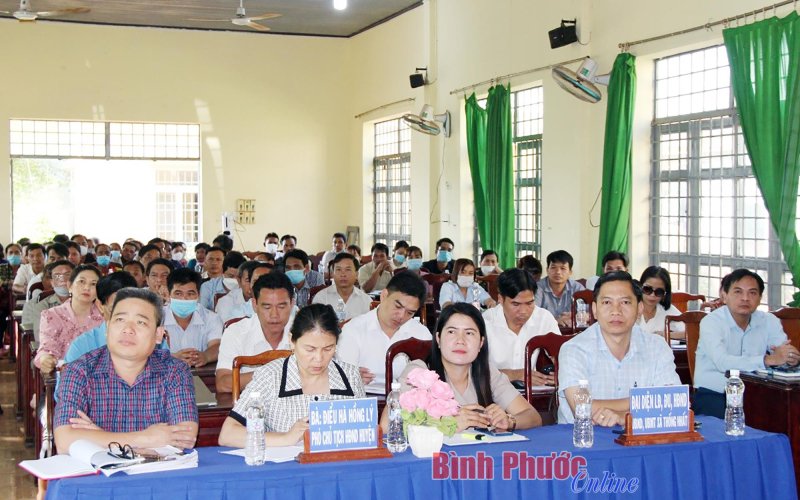 Bình Phước: Đại biểu Quốc hội tỉnh tiếp xúc với cử tri huyện Bù Đăng 