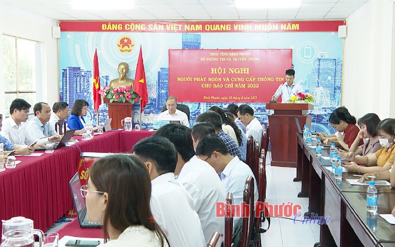 Bình Phước: Hơn 1.300 lượt phát ngôn và cung cấp thông tin cho báo chí