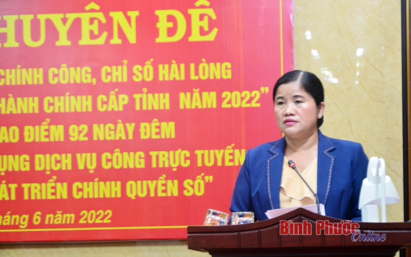 Bình Phước: Nếu phát sinh hồ sơ trễ hạn thì phải xin lỗi người dân và doanh nghiệp