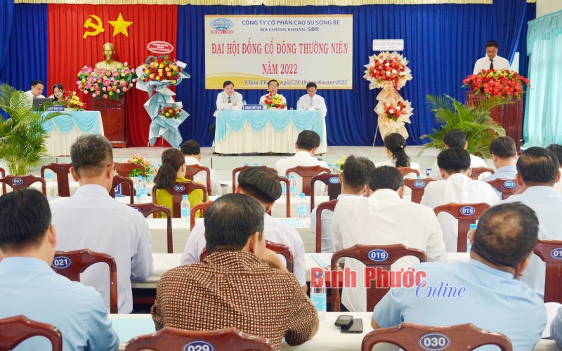 Công ty cổ phần cao su Sông Bé bổ sung 8 ngành, nghề kinh doanh mới