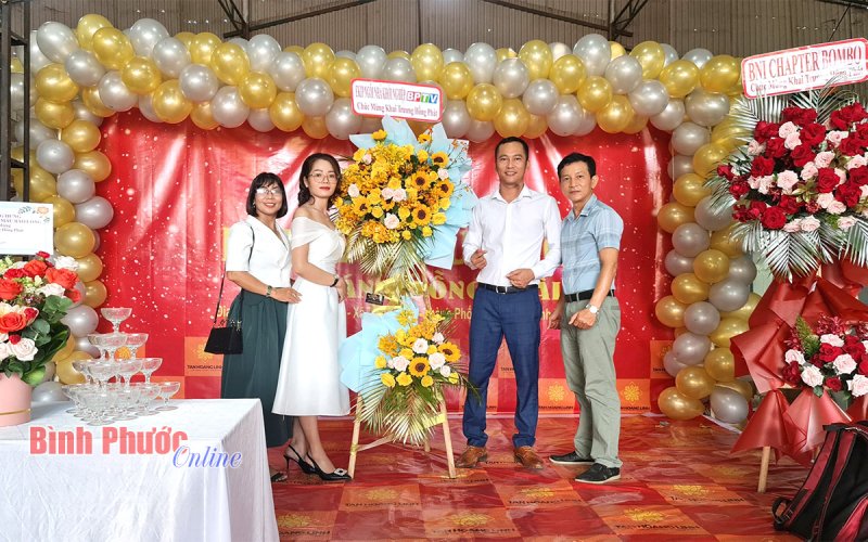 Công ty TNHH Thạch cao Tân Hoàng Linh khai trương chi nhánh 2 tại TP. Đồng Xoài 