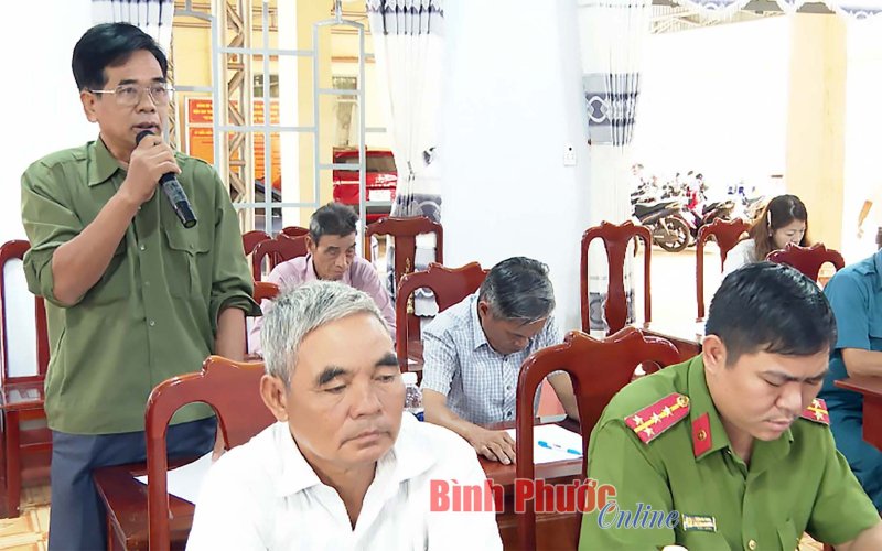 Cử tri huyện Bù Gia Mập đề nghị hỗ trợ các hộ dân thoát nghèo bền vững