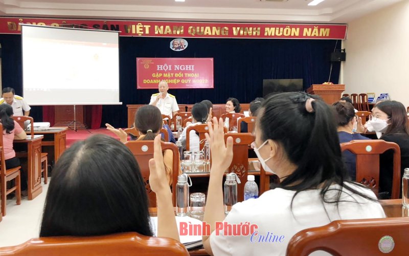 Cục Thuế Bình Phước tiếp tục đối thoại với doanh nghiệp