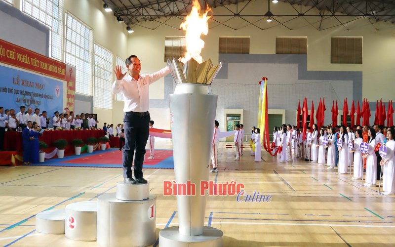 Đồng Xoài tổ chức thành công Đại hội TDTT lần thứ VI