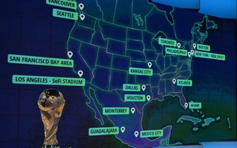 FIFA: VCK World Cup 2026 diễn ra tại 16 thành phố ở Bắc Mỹ