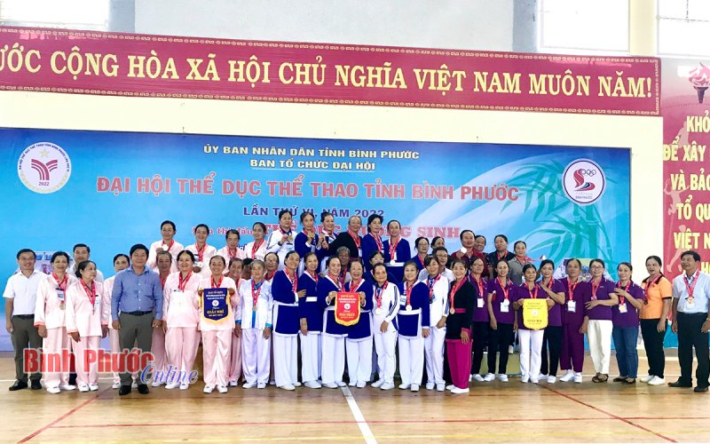 Giải thể dục dưỡng sinh thành công tốt đẹp