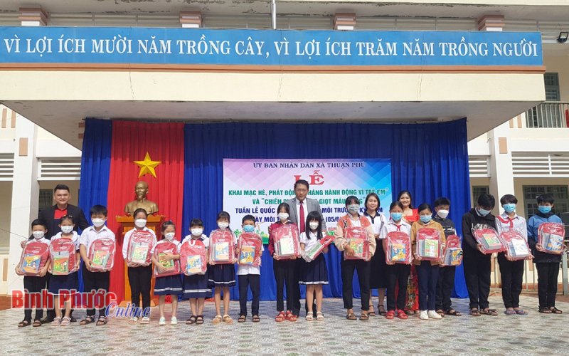 Hoạt động hè ý nghĩa cho trẻ em Thuận Phú