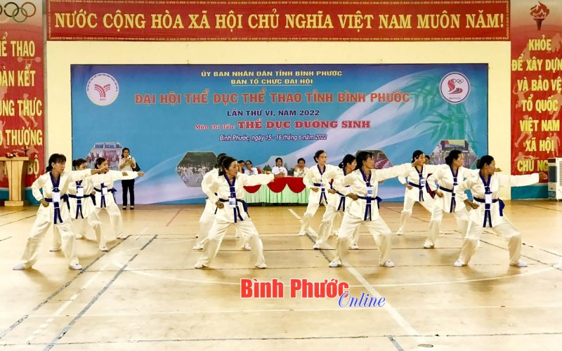 Khai mạc giải thể dục dưỡng sinh