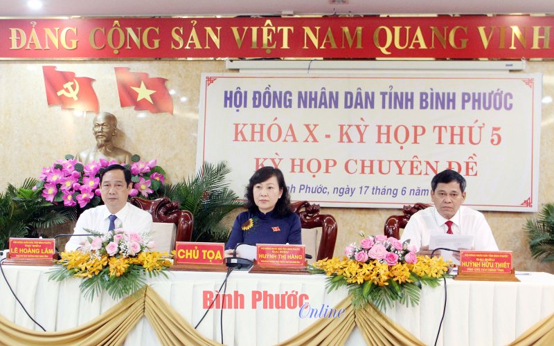 Kỳ họp thứ 5 HĐND tỉnh Bình Phước khóa X, nhiệm kỳ 2021-2026: Thông qua nhiều dự án giao thông trọng điểm