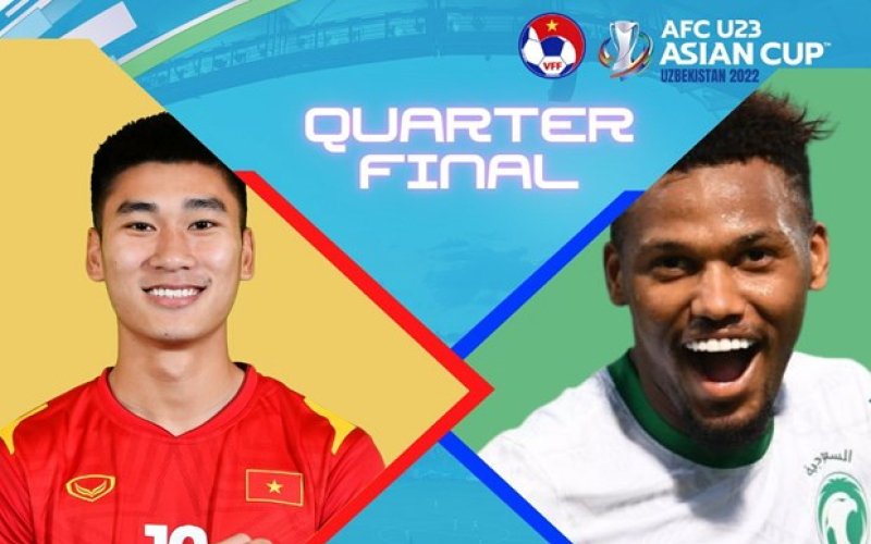 Lịch thi đấu và trực tiếp của U23 Việt Nam ở tứ kết U23 châu Á