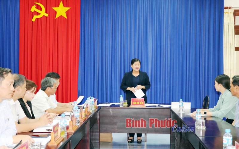 Phối hợp giải quyết triệt để từng vấn đề, không để nhân dân đi lại nhiều lần