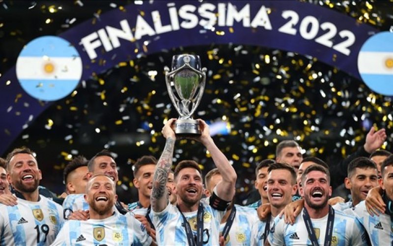 Thắng đậm Italy, tuyển Argentina giành Siêu cúp Liên lục địa