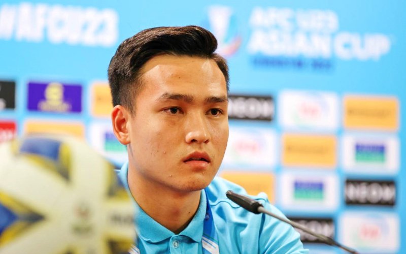 U23 châu Á 2022: Đội trưởng Bùi Hoàng Việt Anh chia sẻ trước trận tứ kết gặp U23 Saudi Arabia