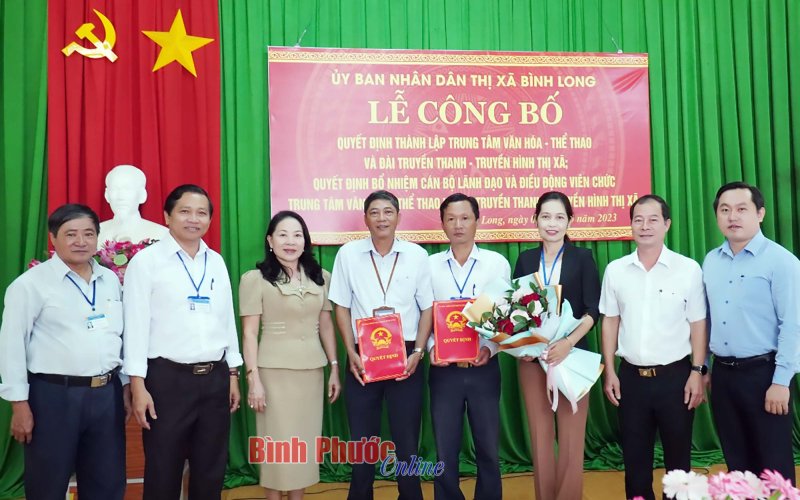 Bình Long: Thành lập Trung tâm Văn hóa - Thể thao và Đài Truyền thanh - Truyền hình