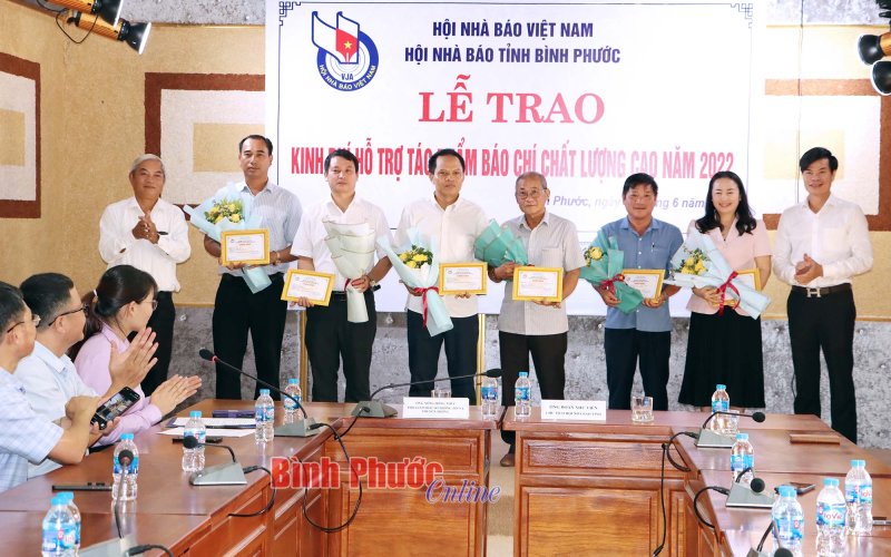Bình Phước: 26 tác phẩm báo chí chất lượng cao được hỗ trợ kinh phí