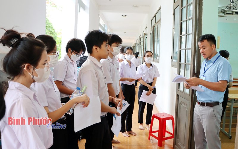Bình Phước: Hơn 13.500 thí sinh bước vào kỳ thi tuyển sinh vào lớp 10 THPT