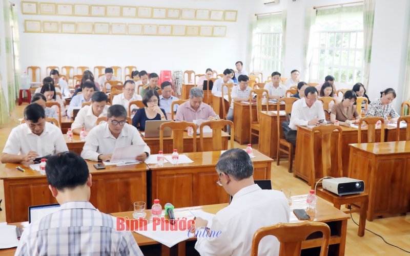 Bình Phước: Thống nhất dự thảo phương án phân bổ vốn sự nghiệp nông thôn mới