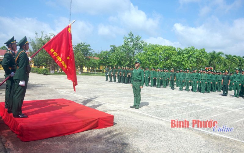 Bộ đội biên phòng tỉnh Bình Phước: Tuyên thệ chiến sĩ mới