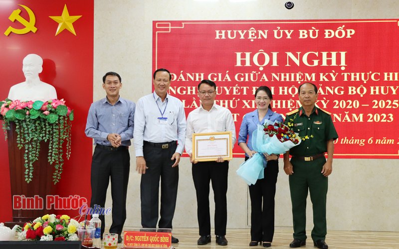 Bù Đốp: Tốc độ tăng trưởng kinh tế bình quân hằng năm đạt 8%	