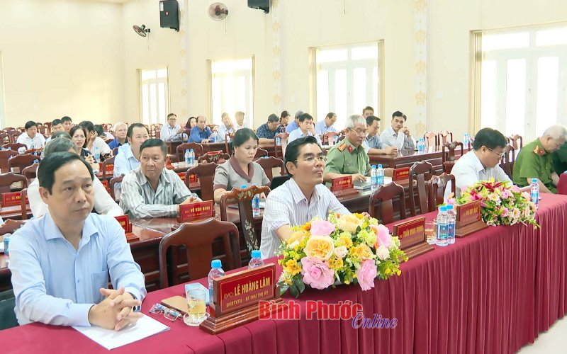 Chơn Thành: Thông tin thời sự lần thứ II năm 2023
