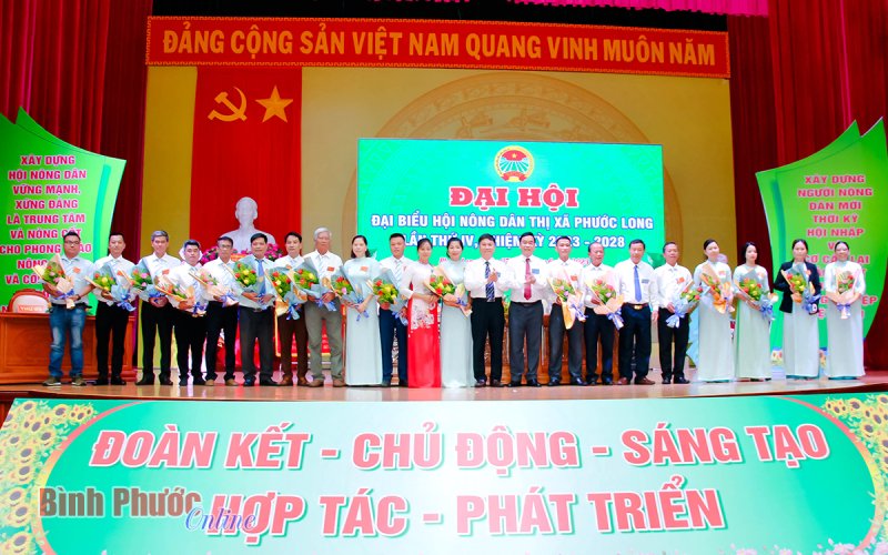 Đại hội đại biểu Hội Nông dân thị xã Phước Long lần thứ IV