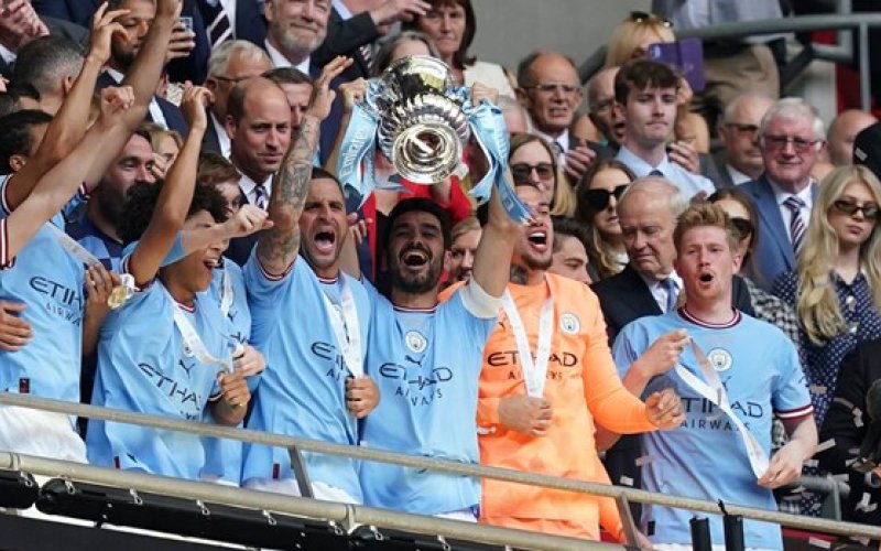 Gundogan tỏa sáng mang chức vô địch FA Cup về cho Manchester City