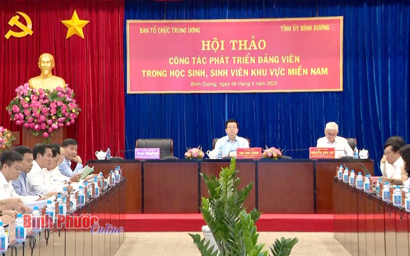 Hội thảo công tác phát triển đảng viên trong học sinh, sinh viên
