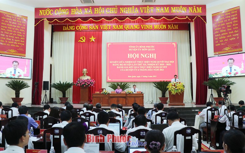 Hớn Quản cần tận dụng khai thác các lợi thế để phát triển