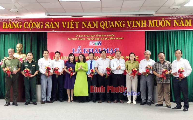 Khai mạc Liên hoan nghiệp vụ báo chí tỉnh Bình Phước lần thứ I, năm 2023